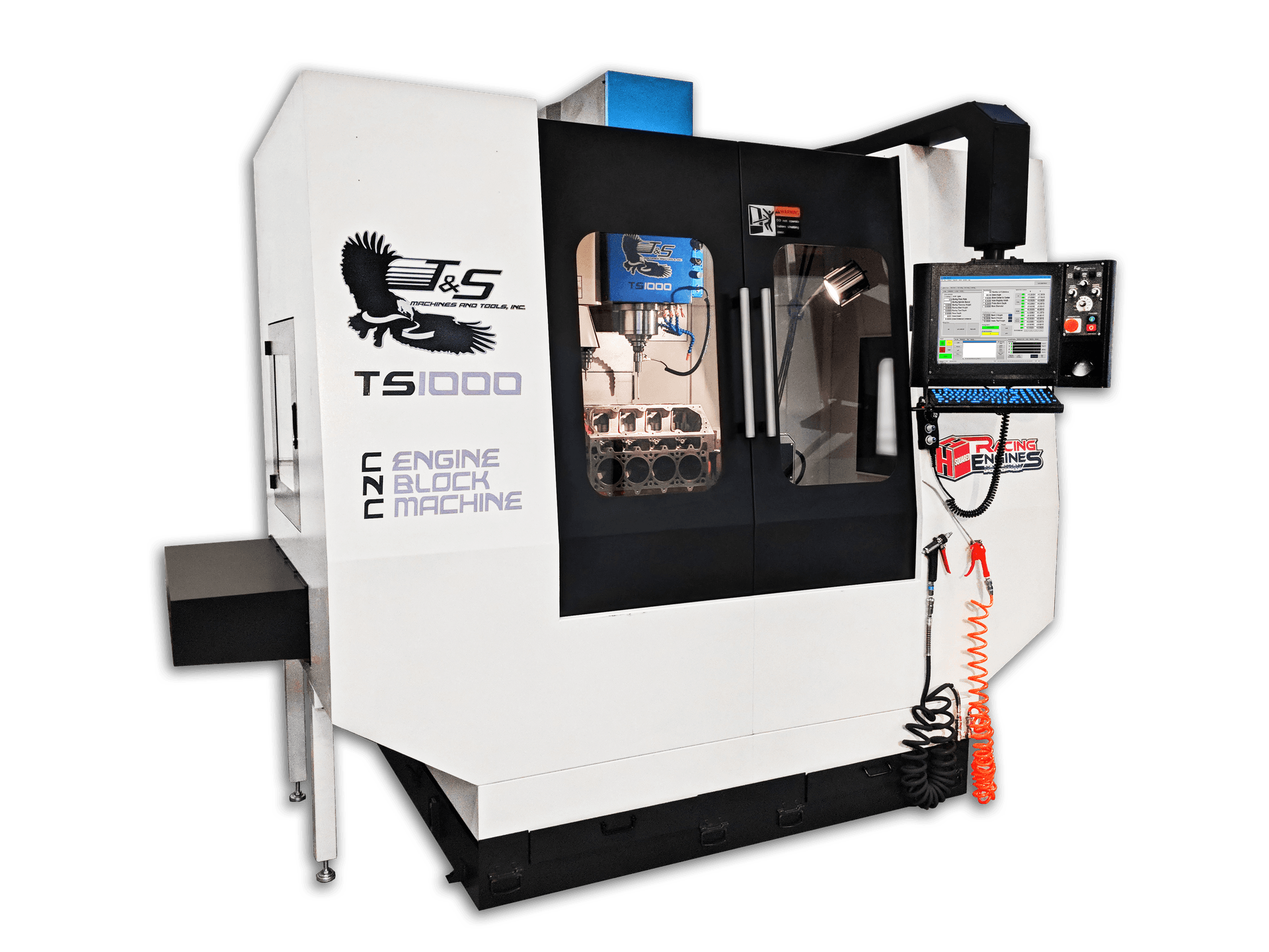 TS1000 BlockMaster CNC Engine Block Machining Center full machine view